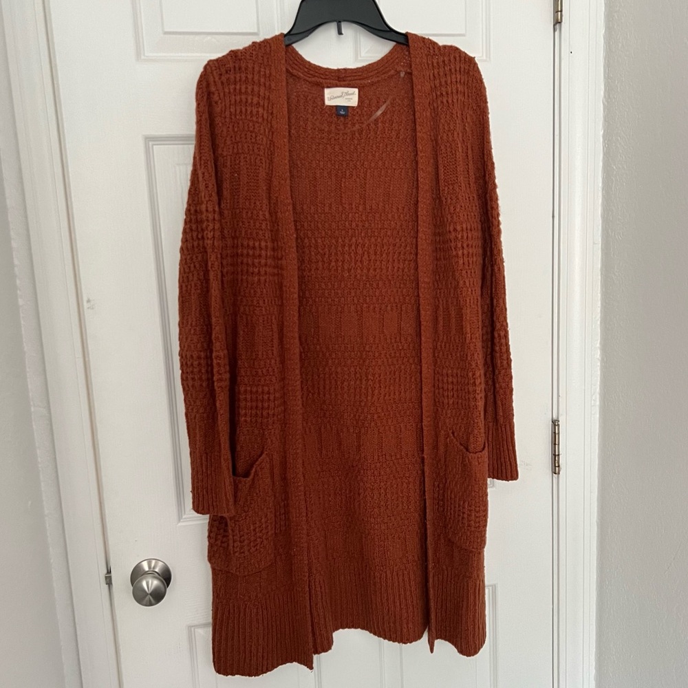 Orange Cardigan 🍂🍁